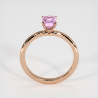 1.18 Ct. Pink Sapphire Ring, 14K Rose Gold 3