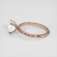2.05 Ct. White Sapphire Ring, 14K Rose Gold 4