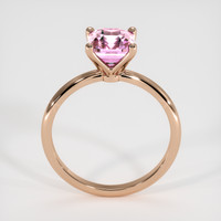 2.03 Ct. Pink Sapphire Ring, 14K Rose Gold 3