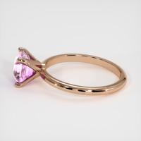 2.03 Ct. Pink Sapphire Ring, 14K Rose Gold 4