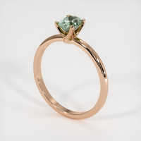 1.74 Ct. Sapphire Ring, 14K Rose Gold 2