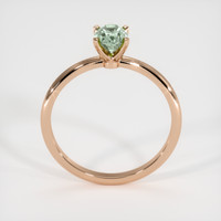 1.74 Ct. Green Sapphire Ring, 14K Rose Gold 3
