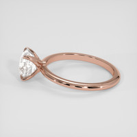 1.99 Ct. White Sapphire Ring, 14K Rose Gold 4