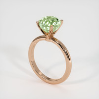 3.56 Ct. Sapphire Ring, 14K Rose Gold 2