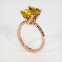 3.66 Ct. Gemstone Ring, 18K Rose Gold 2