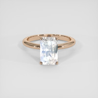 3.37 Ct. Rainbow Moonstone Ring, 18K Rose Gold 1