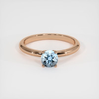 0.44 Ct. Gemstone Ring, 18K Rose Gold 1