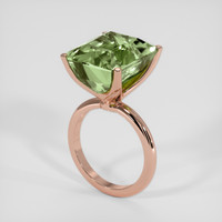 16.69 Ct. Green Tourmaline Ring, 18K Rose Gold 2