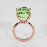 16.69 Ct. Green Tourmaline Ring, 18K Rose Gold 3