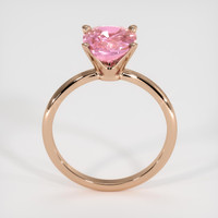 2.57 Ct. Sapphire Ring, 18K Rose Gold 3