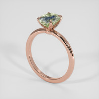 2.26 Ct. Bi Color Sapphire Ring, 18K Rose Gold 2