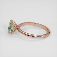2.26 Ct. Bi Color Sapphire Ring, 18K Rose Gold 4