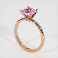 2.03 Ct. Pink Sapphire Ring, 18K Rose Gold 2