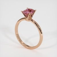 1.54 Ct. Sapphire Ring, 18K Rose Gold 2