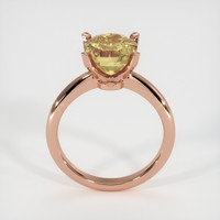 6.59 Ct. Sapphire Ring, 18K Rose Gold 3