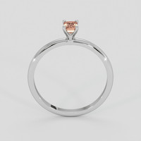 0.24 Ct. Peach Sapphire Ring, Silver 3