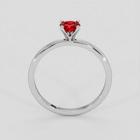 0.45 Ct. Ruby Ring, 10K White Gold 3