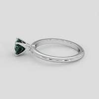 1.55 Ct. Bluish Green Sapphire Ring, 10K White Gold 4