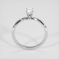 0.48 Ct. White Sapphire Ring, 10K White Gold 3