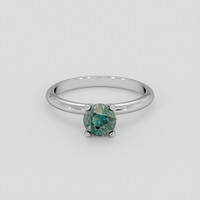 1.01 Ct. Color Change Sapphire Ring, 10K White Gold 1