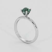 1.01 Ct. Color Change Sapphire Ring, 10K White Gold 2