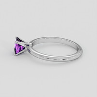 1.08 Ct. Purple Sapphire Ring, 10K White Gold 4