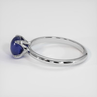 2.17 Ct. Blue Sapphire Ring, 14K White Gold 4