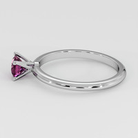 0.65 Ct. Gemstone Ring, 14K White Gold 4