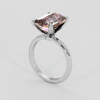 3.52 Ct. Bi Color Ametrine Ring, 14K White Gold 2