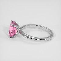2.56 Ct. Pink Spinel Ring, 14K White Gold 4