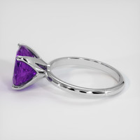 3.33 Ct. Gemstone Ring, 14K White Gold 4