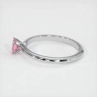 0.44 Ct. Sapphire Ring, 14K White Gold 4