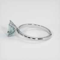 1.75 Ct. Sapphire Ring, 14K White Gold 4