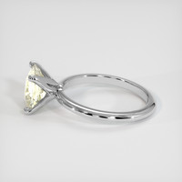 2.65 Ct. Yellow Sapphire Ring, 14K White Gold 4
