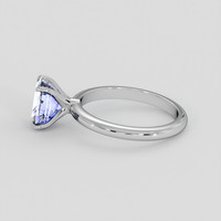 2.48 Ct. Violet Sapphire Ring, 14K White Gold 4