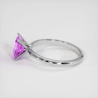1.72 Ct. Sapphire Ring, 14K White Gold 4