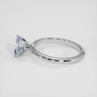 1.24 Ct. Bi Color Sapphire Ring, 14K White Gold 4