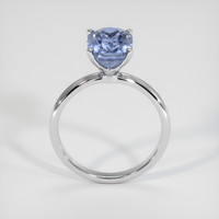3.53 Ct. Sapphire Ring, 14K White Gold 3