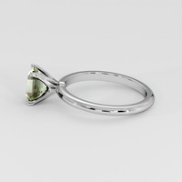 1.16 Ct. Bi Color Sapphire Ring, 14K White Gold 4