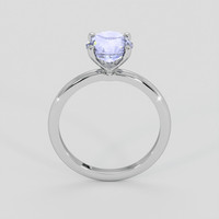 2.13 Ct. Bluish Purple Sapphire Ring, 14K White Gold 3