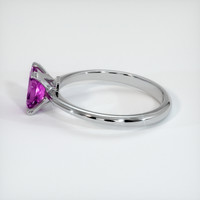 0.57 Ct. Sapphire Ring, 14K White Gold 4