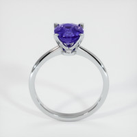 2.90 Ct. Sapphire Ring, 14K White Gold 3