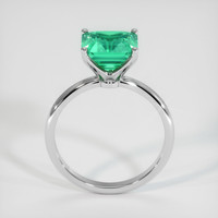 2.63 Ct. Emerald Ring, 18K White Gold 3