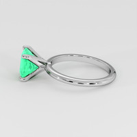 1.89 Ct. Emerald Ring, 18K White Gold 4