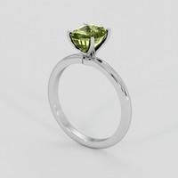 2.04 Ct. Alexandrite Ring, 18K White Gold 2