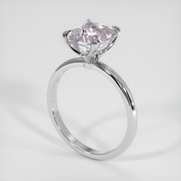 2.05 Ct. Gemstone Ring, 18K White Gold 2