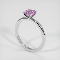 1.41 Ct. Sapphire Ring, 18K White Gold 2