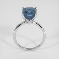 5.73 Ct. Bi Color Sapphire Ring, 18K White Gold 3