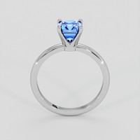 1.16 Ct. Blue Sapphire Ring, 18K White Gold 3