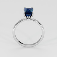 2.07 Ct. Bi Color Sapphire Ring, 18K White Gold 3